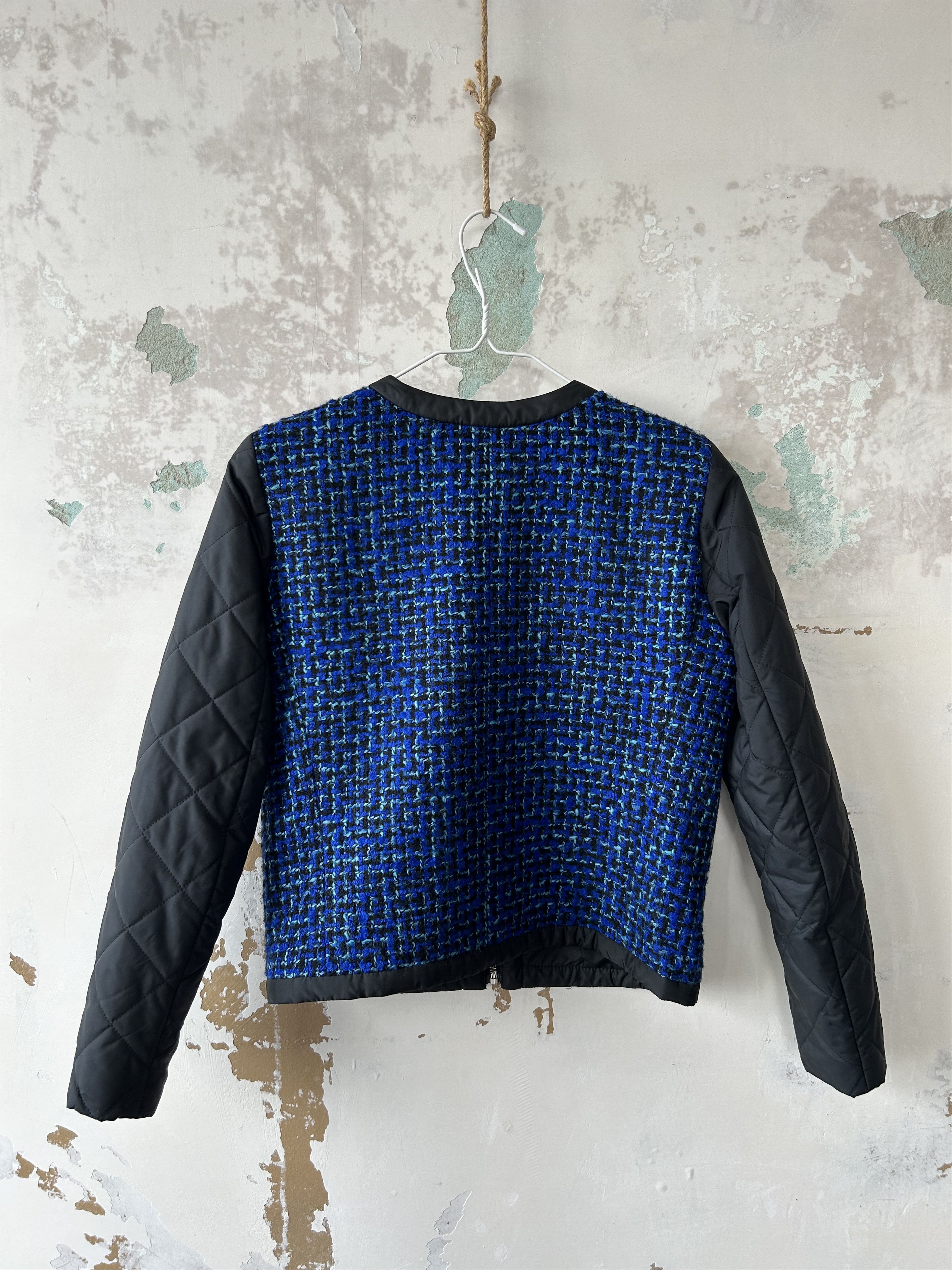 Sandro SANDRO Vanessa Jacket Women's (EU) 36 Cropped Virgin Wool Size M / US 6-8 / IT 42-44 - 6 Thumbnail