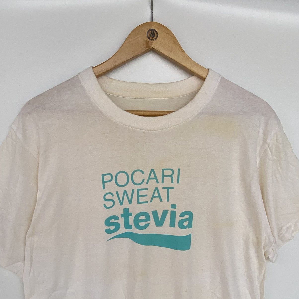 Other Vintage Pocatello Sweat Stevia Cotton Tshirt White Size L Size US L / EU 52-54 / 3 - 4 Thumbnail