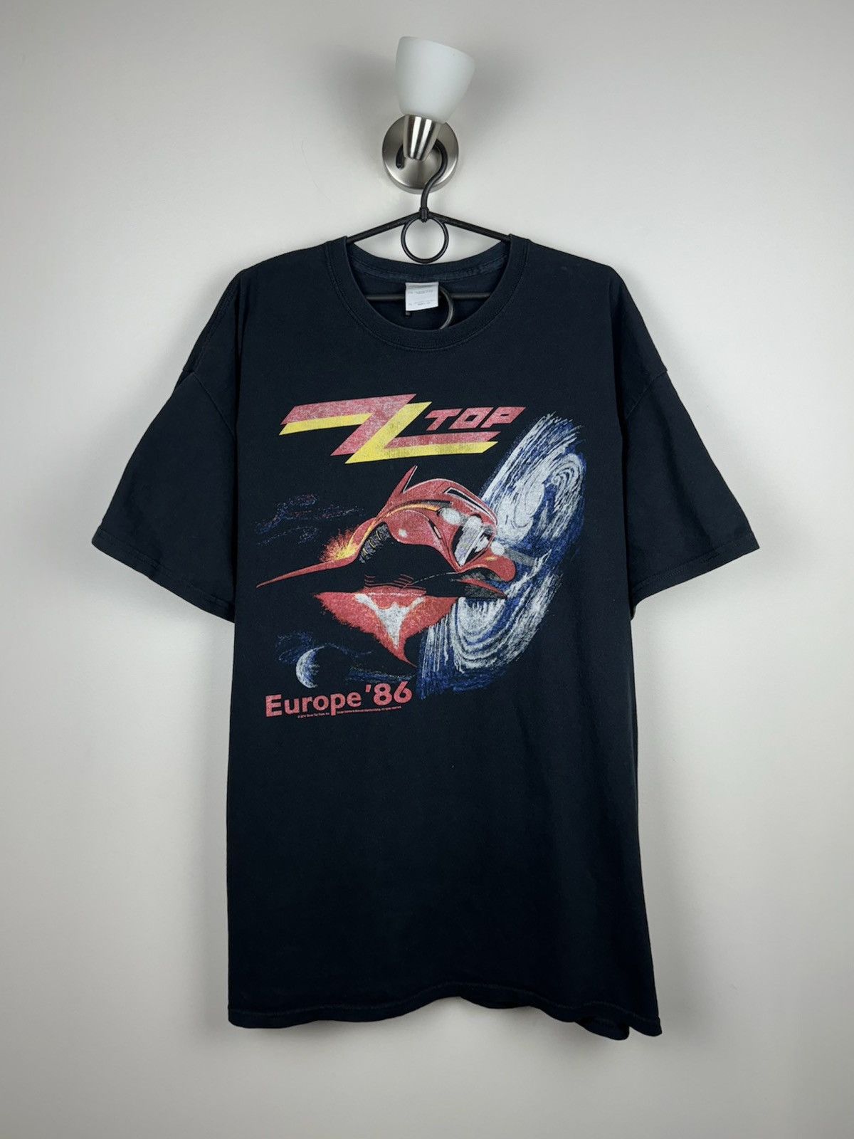 Band Tees Vintage t shirt ZZ Top Eliminator original music rock item Size US XL / EU 56 / 4 - 1 Thumbnail