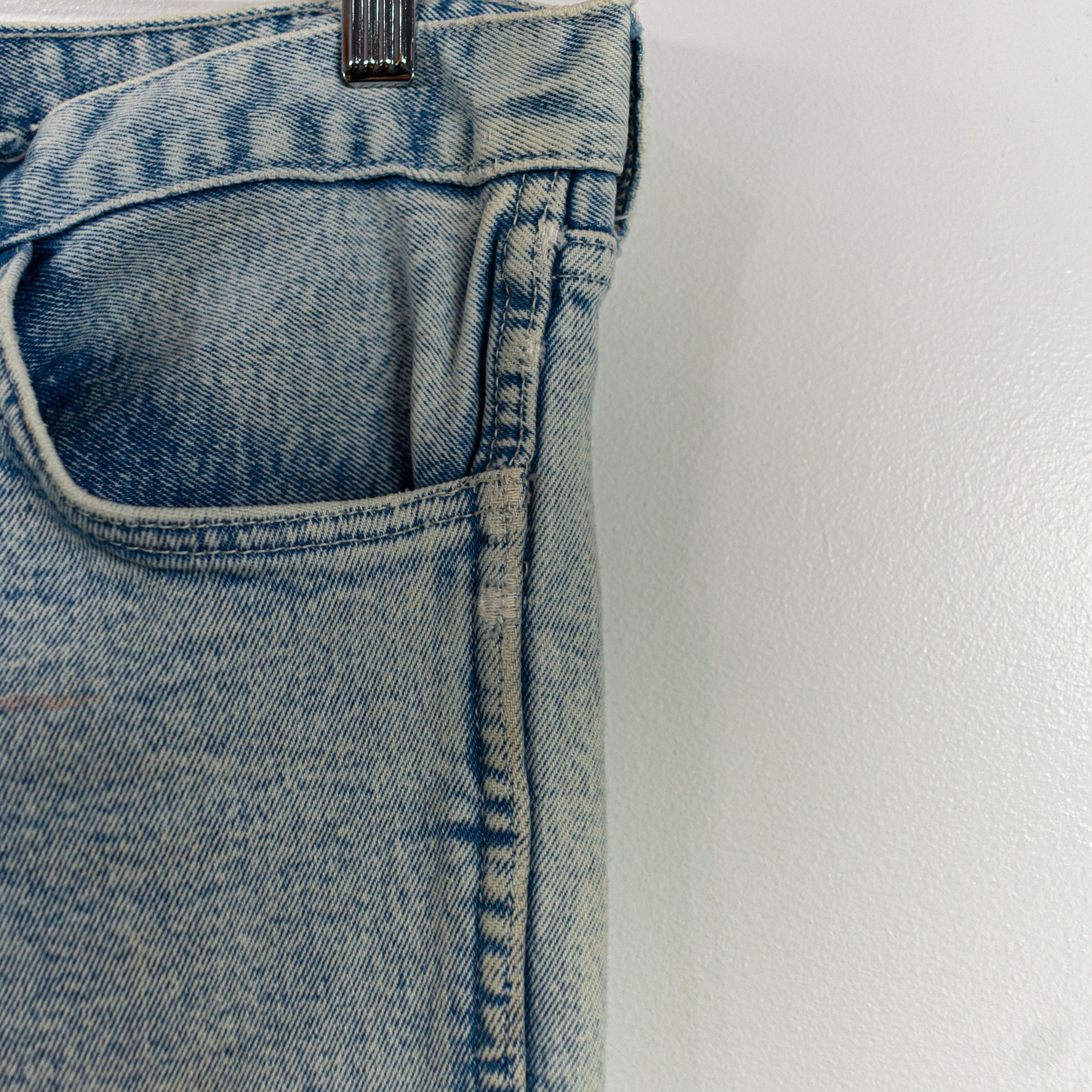 Levi's Levi's Line 8 Distressed Jeans Raw Hem Juniors Size 3 Size 32" / US 10 / IT 46 - 16 Thumbnail
