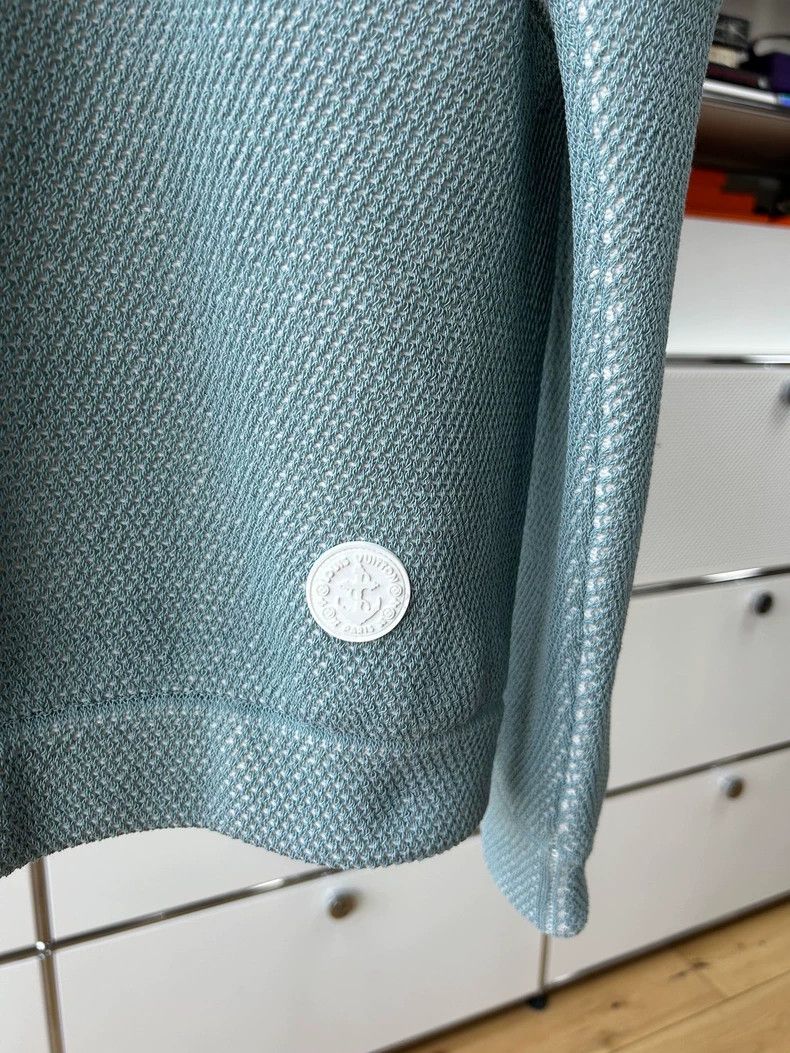 Louis Vuitton Louis Vuitton Mint Green Patchwork sweater 2501-Nextarrow Size US XS / EU 42 / 0 - 3 Thumbnail