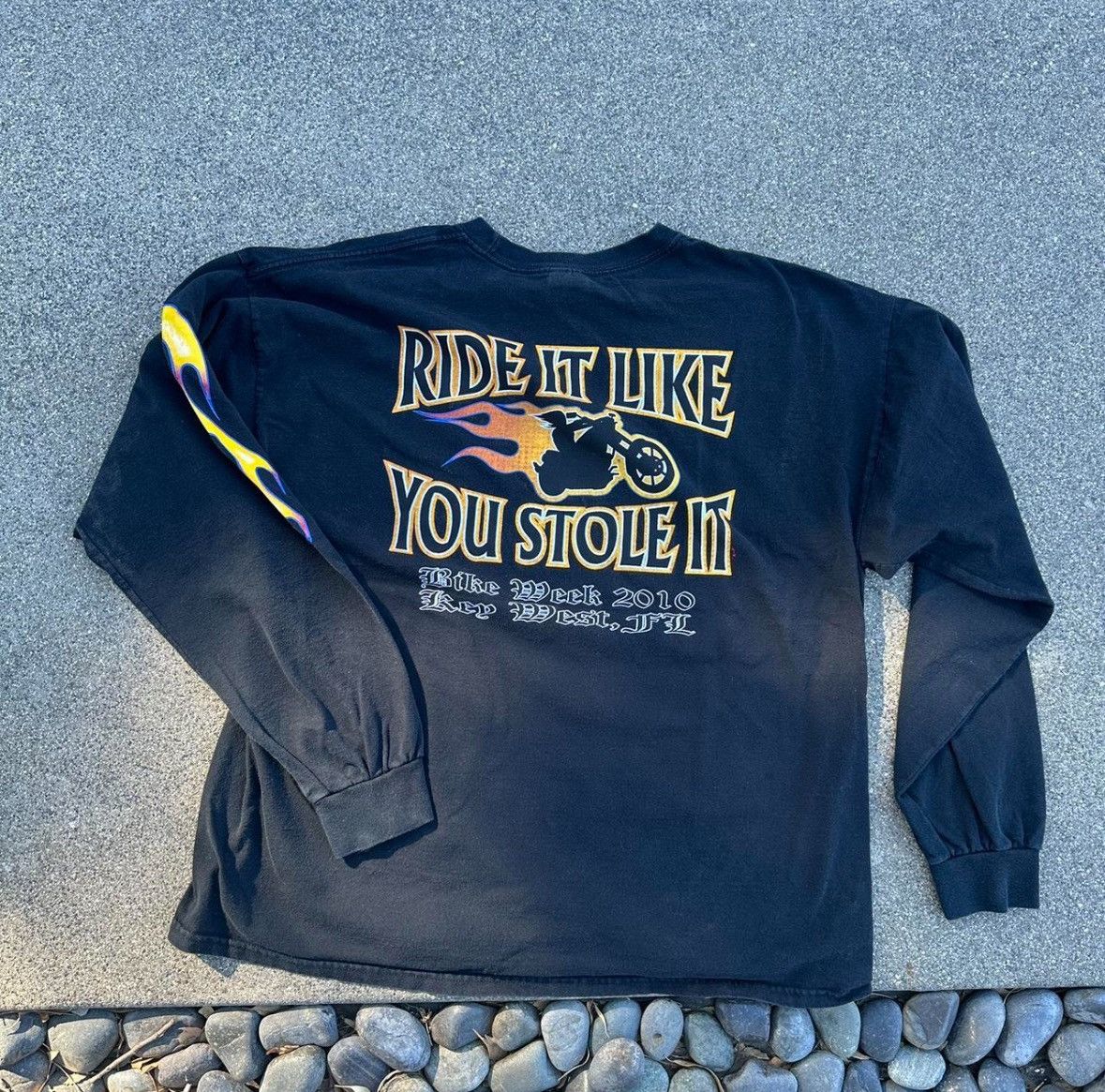 Other × Vintage flame longsleeve 2000s Size US XL / EU 56 / 4 - 2 Thumbnail