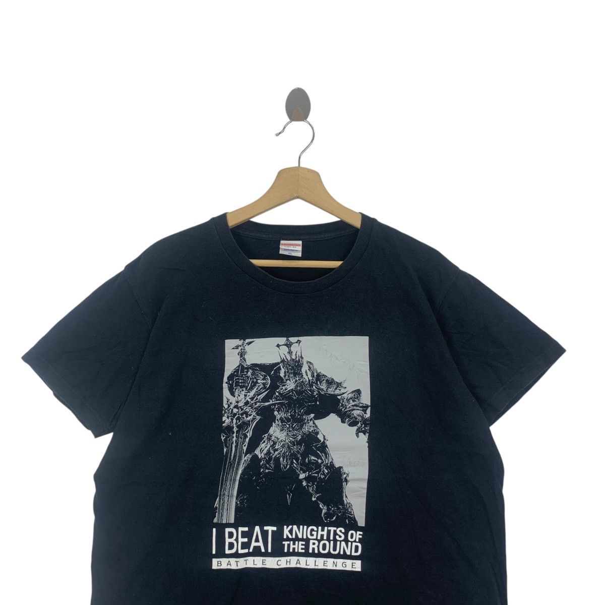 Vintage FINAL FANTASY 14 XIV Video Game Knight Round Tee Shirt Top Size US XL / EU 56 / 4 - 2 Thumbnail