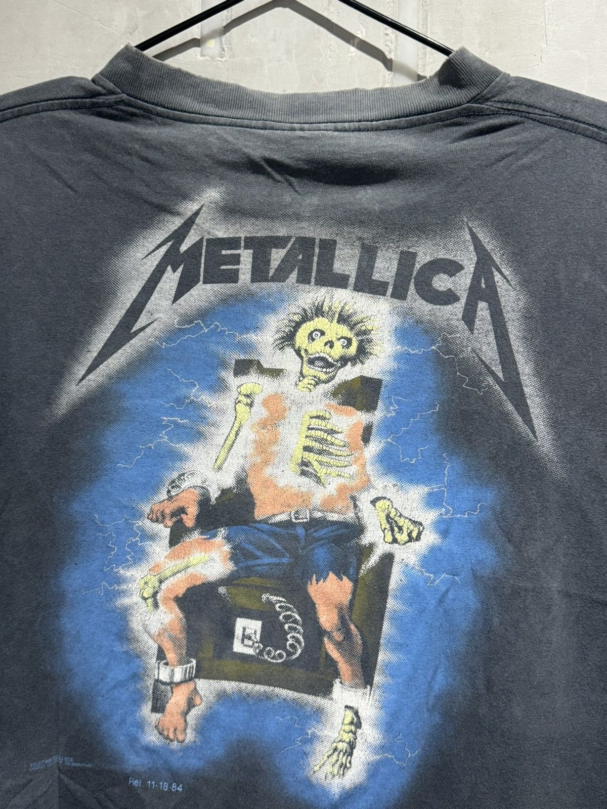 Band Tees × Metallica × Vintage Vintage OG 1980s Metallica Metal Up Your Ass Size US XL / EU 56 / 4 - 13 Thumbnail