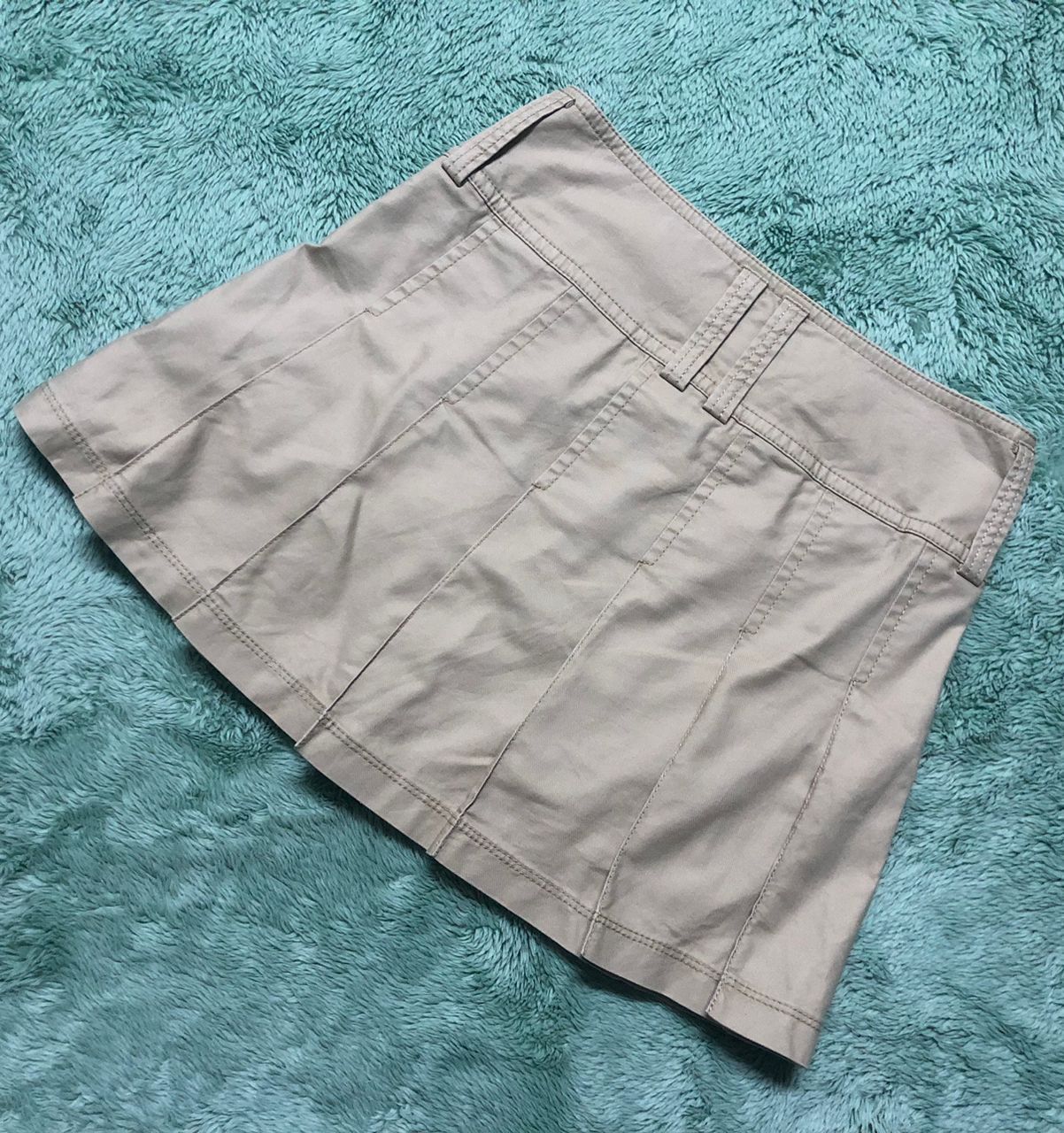 Burberry Burberry Blue Label Mini Skirt Brown Size 27" / US 4 / IT 40 - 3 Thumbnail