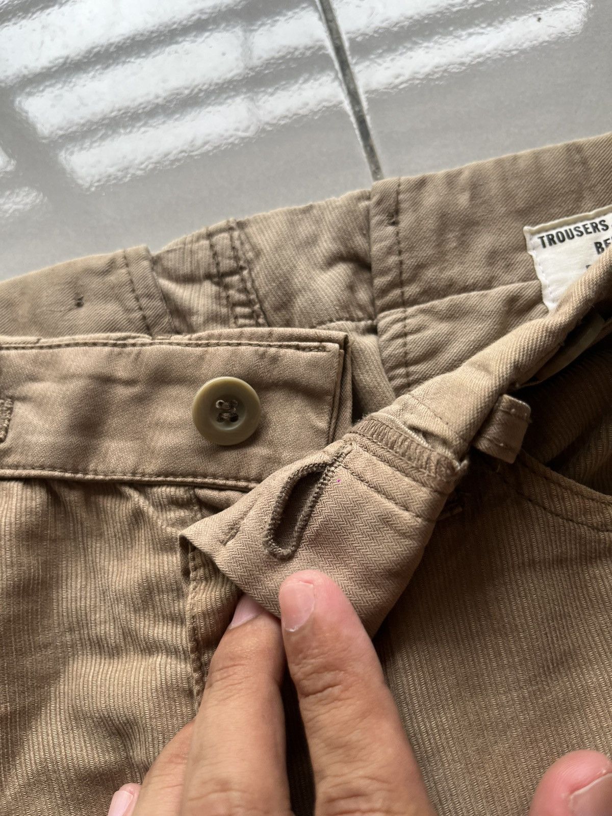 CABANE de ZUCCa Vintage 2006 Cabane De Zucca Army Corduroy Pant Size US 30 / EU 46 - 10 Thumbnail