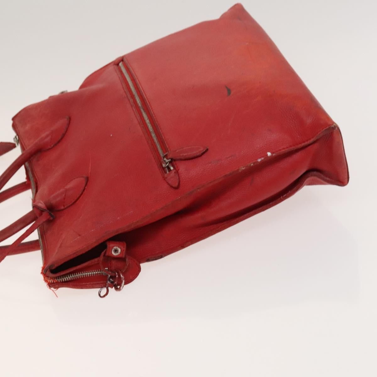 Louis Vuitton LOUIS VUITTON Hand Bag 2014stainless Steel Red Size ONE SIZE - 4 Thumbnail