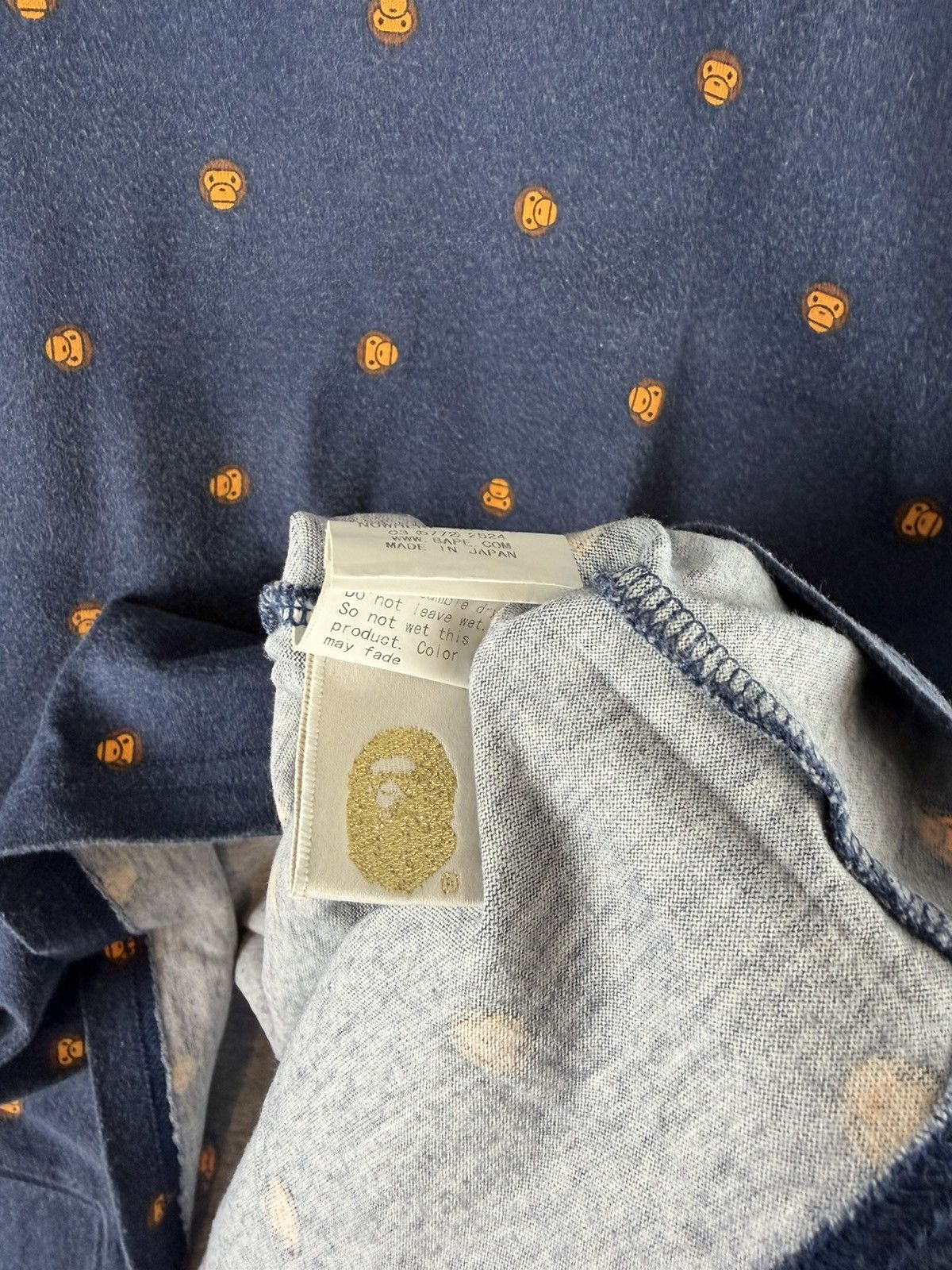 Bape Bape Milo Multi Print Tee Size US L / EU 52-54 / 3 - 6 Thumbnail