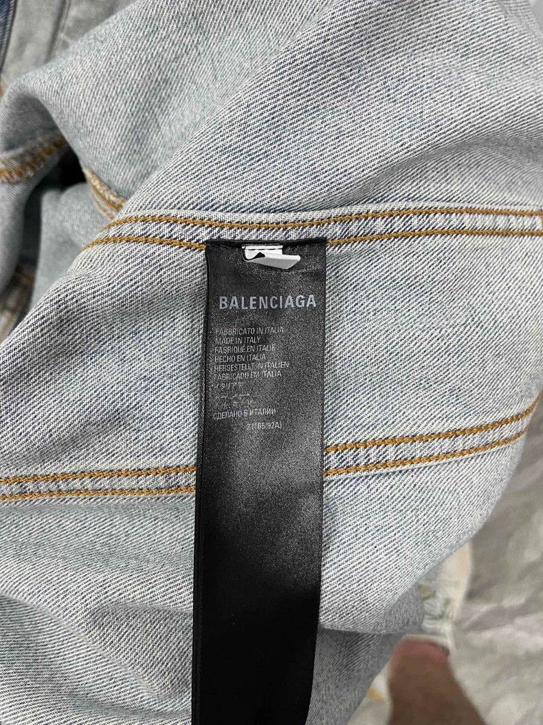 Balenciaga Balenciaga Denim Blazer Size US M / EU 48-50 / 2 - 5 Thumbnail