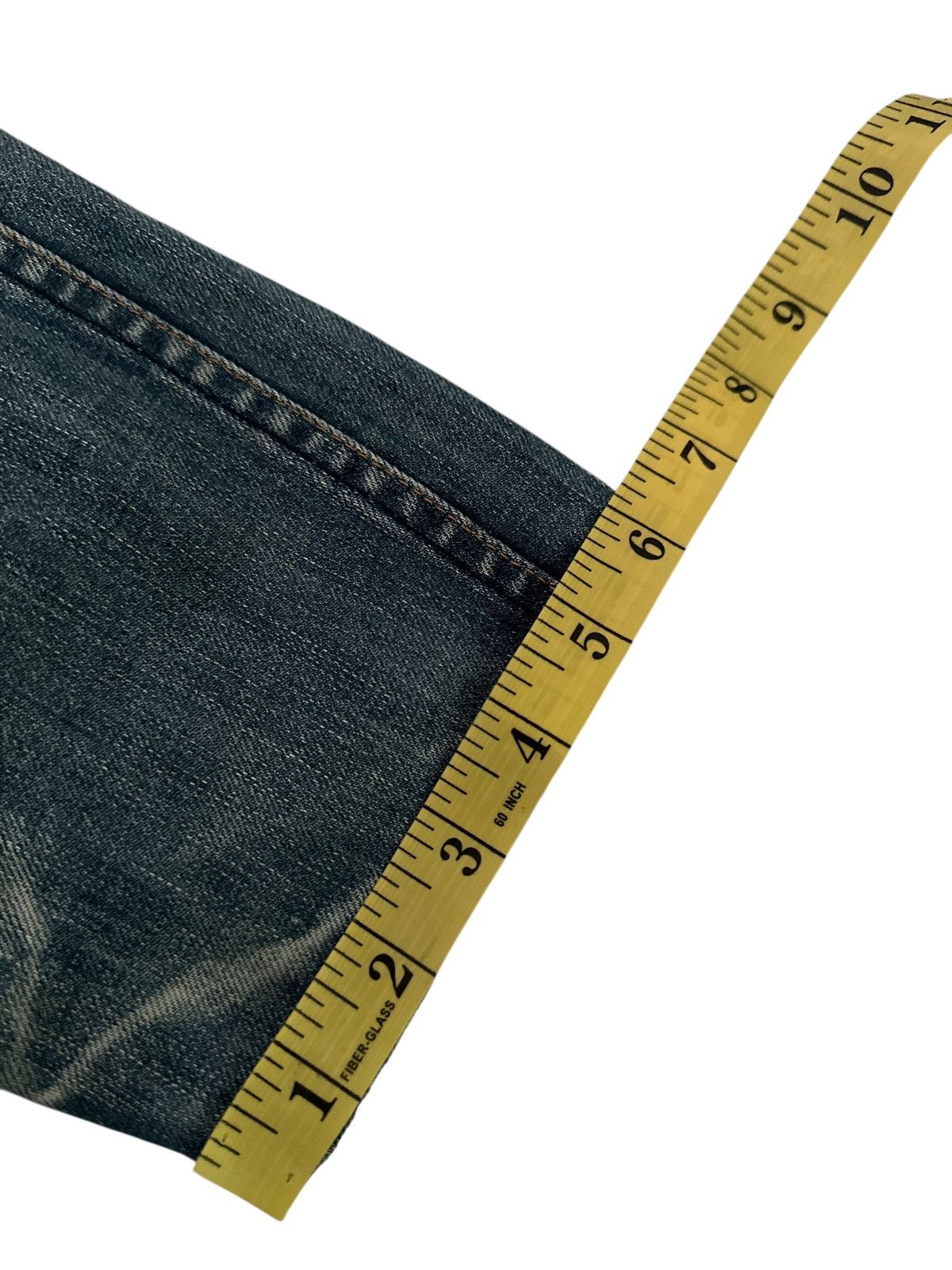 Levi's Distress Levis Vintage Orange Tagg Big E Japan. Size US 32 / EU 48 - 9 Thumbnail
