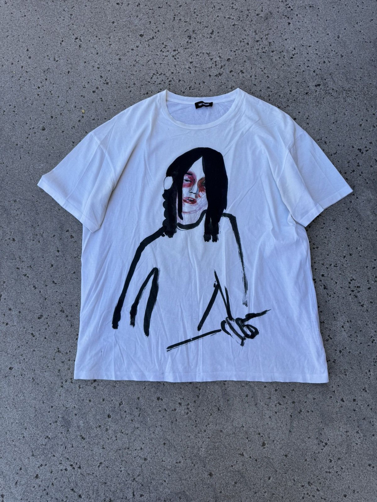 Raf Simons Raf Simons Guitar Boy Tee Size US XL / EU 56 / 4 - 1 Thumbnail