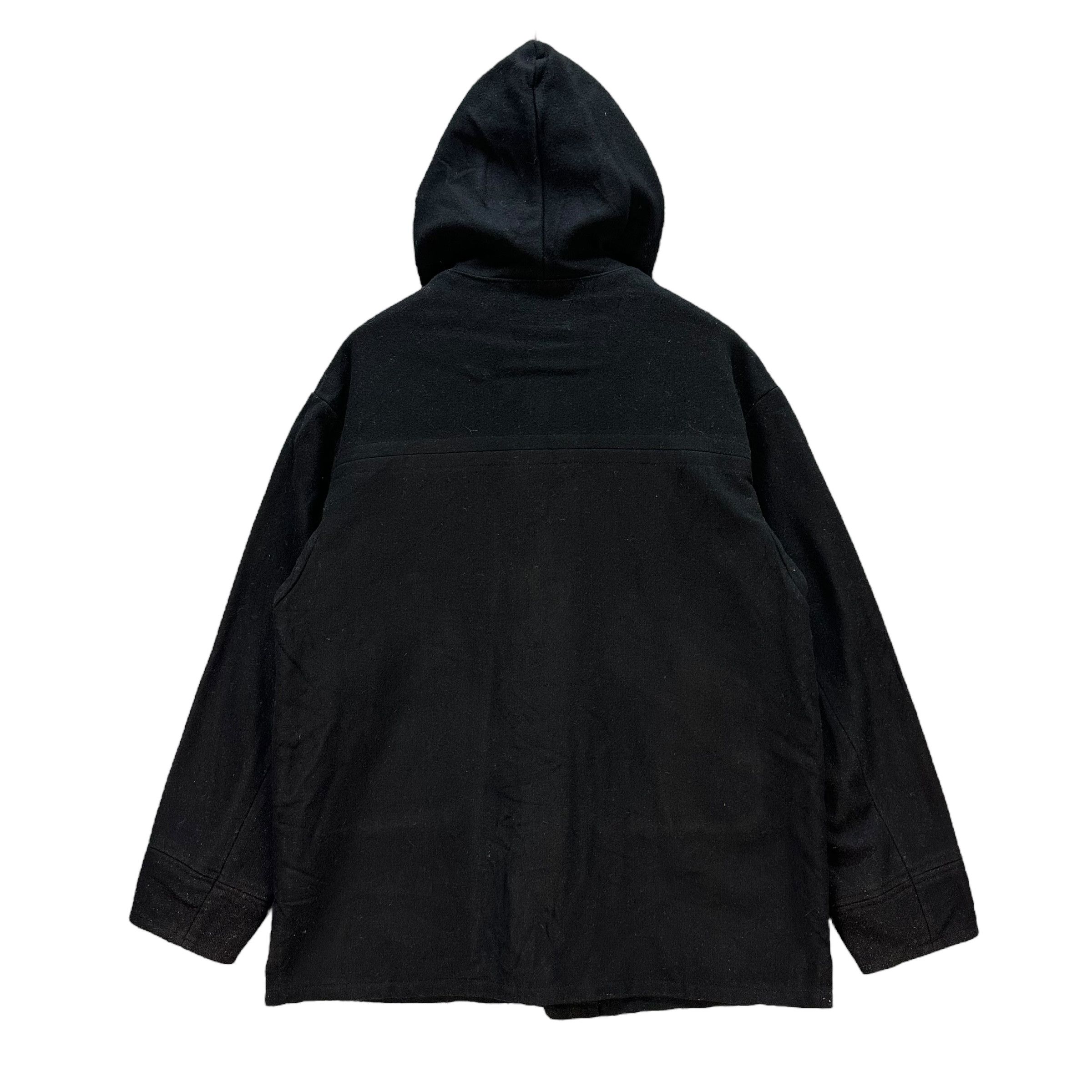 Japanese Brand NO IDEA NO GAIN Made in England Wool Hooded Jacket #A46-1084 Size US L / EU 52-54 / 3 - 12 Thumbnail