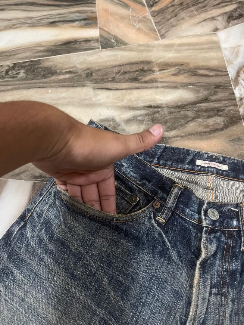 Eternal Japanese Brand Eternal Distressed Jeans Inspired by Kapital Size US 32 / EU 48 - 3 Thumbnail