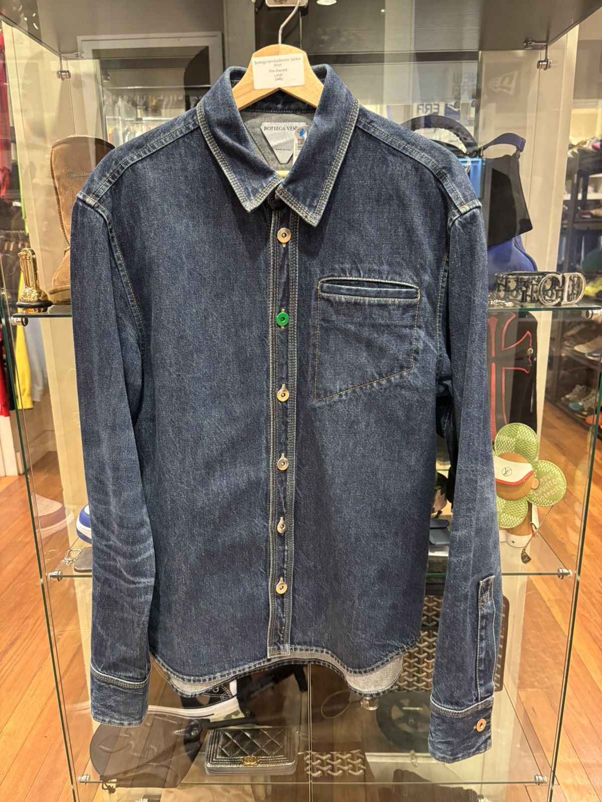 Bottega Veneta Bottega Veneta Denim Jacket Size US L / EU 52-54 / 3 - 1 Thumbnail