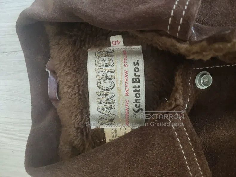 Schott Schott Western-style mooeskin jacket Size US S / EU 44-46 / 1 - 2 Thumbnail