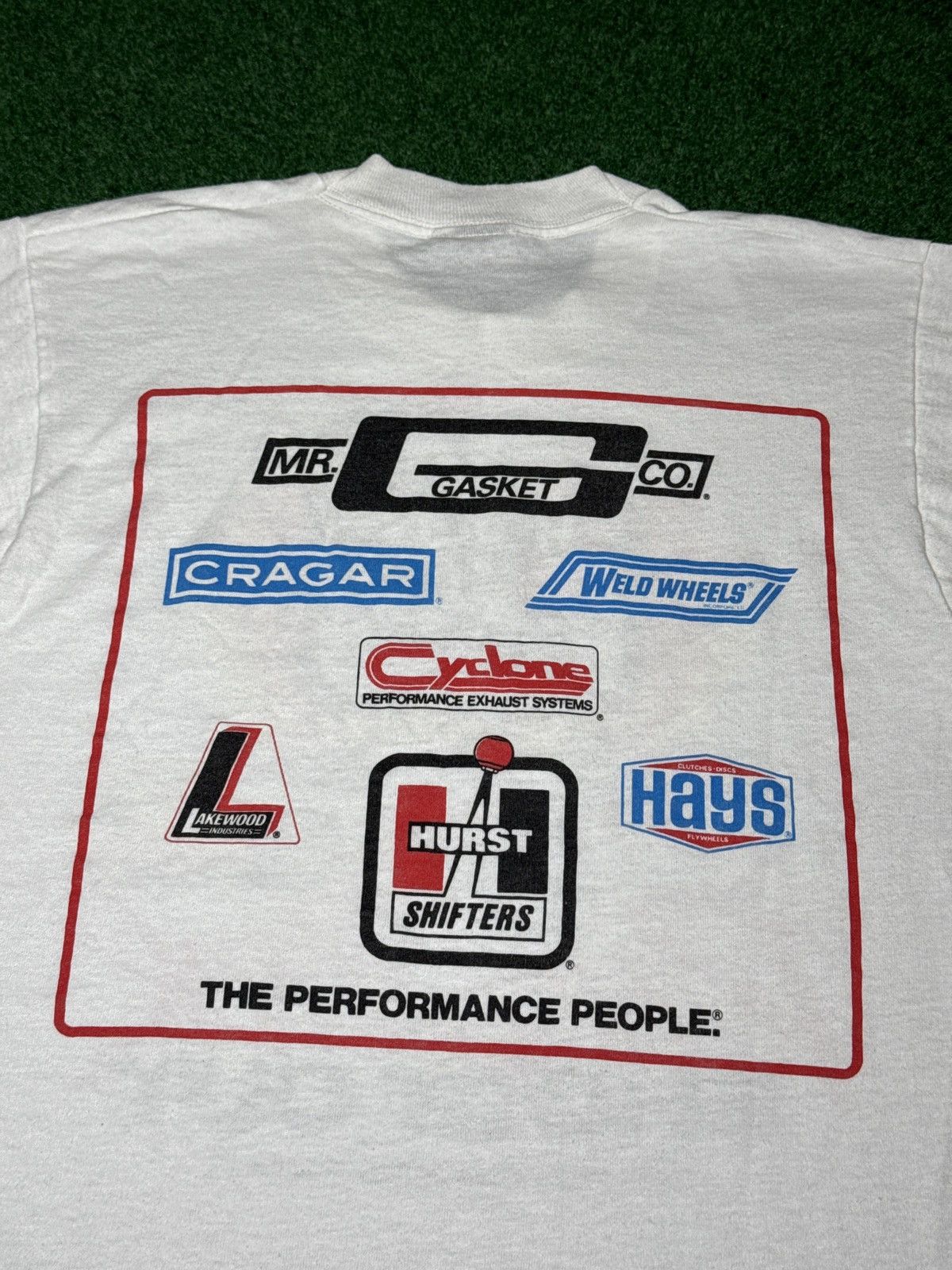 Vintage Hurst Shifters Pro Stock Shoot Out Drag Racing 80s T Shirt Size US S / EU 44-46 / 1 - 4 Thumbnail