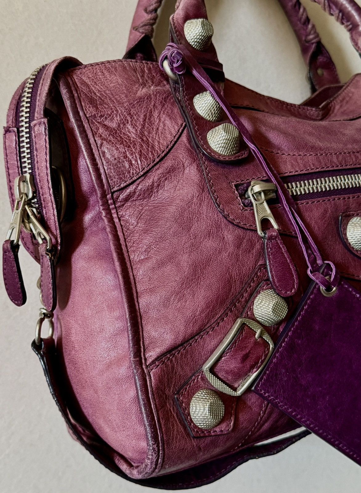 Balenciaga Balenciaga - 2000’s - Classic Motorcycle City -Lambskin Bag Size ONE SIZE - 3 Thumbnail