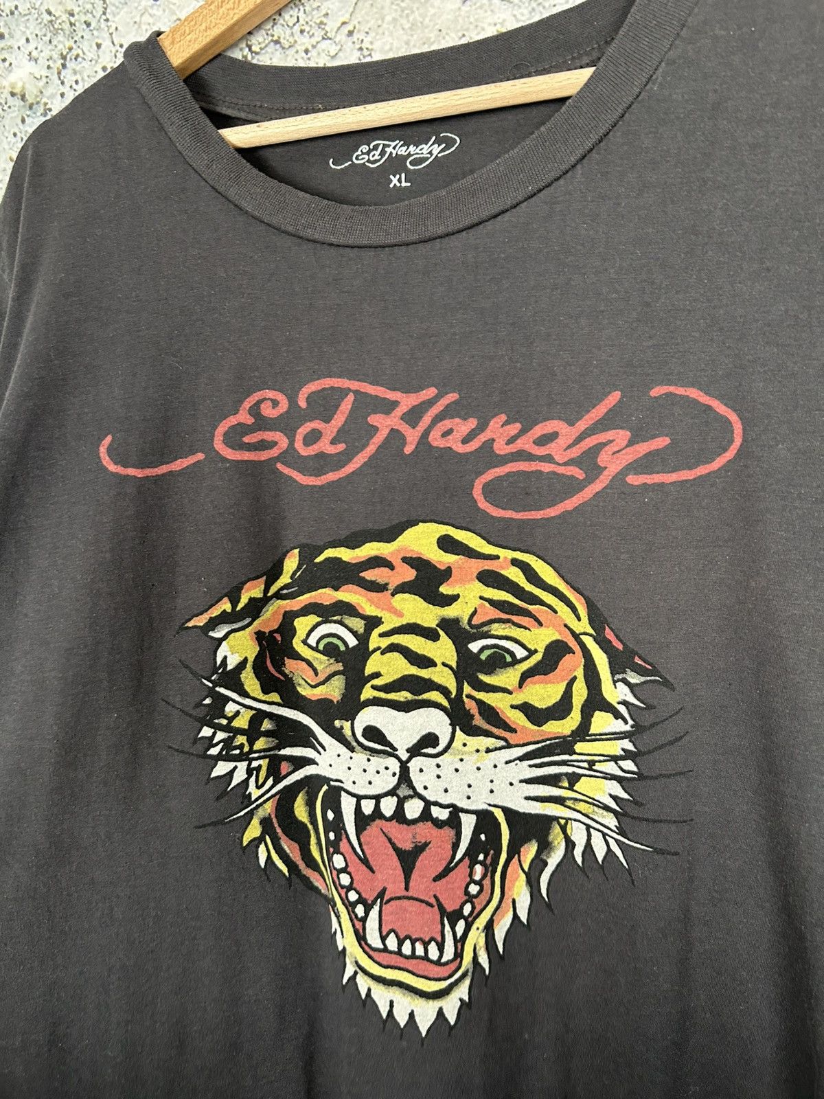 Ed Hardy Vintage Ed Hardy Tattoo Avant Gardr Graphic Tee Punk y2k Size US XL / EU 56 / 4 - 3 Thumbnail