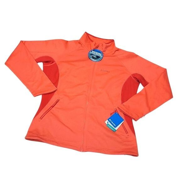 Columbia Columbia Evap Change Fleece Jacket Zip Up Orange Peach Women Size XL / US 12-14 / IT 48-50 - 1 Thumbnail