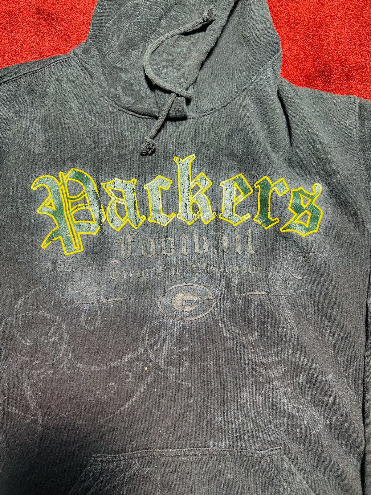 NFL × Vintage Reebok Green Bay Packers Hoodie Sweatshirt XXL 2XL Vintage Size US XXL / EU 58 / 5 - 11 Thumbnail