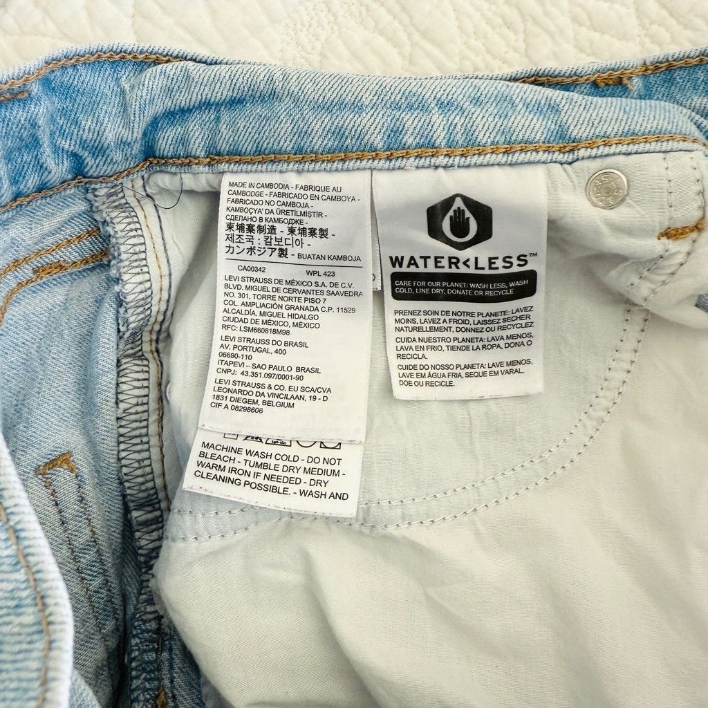 Levi's Levi's 70s High Slim Straight Jeans Premium 32 Light Blue Size 32" / US 10 / IT 46 - 10 Thumbnail