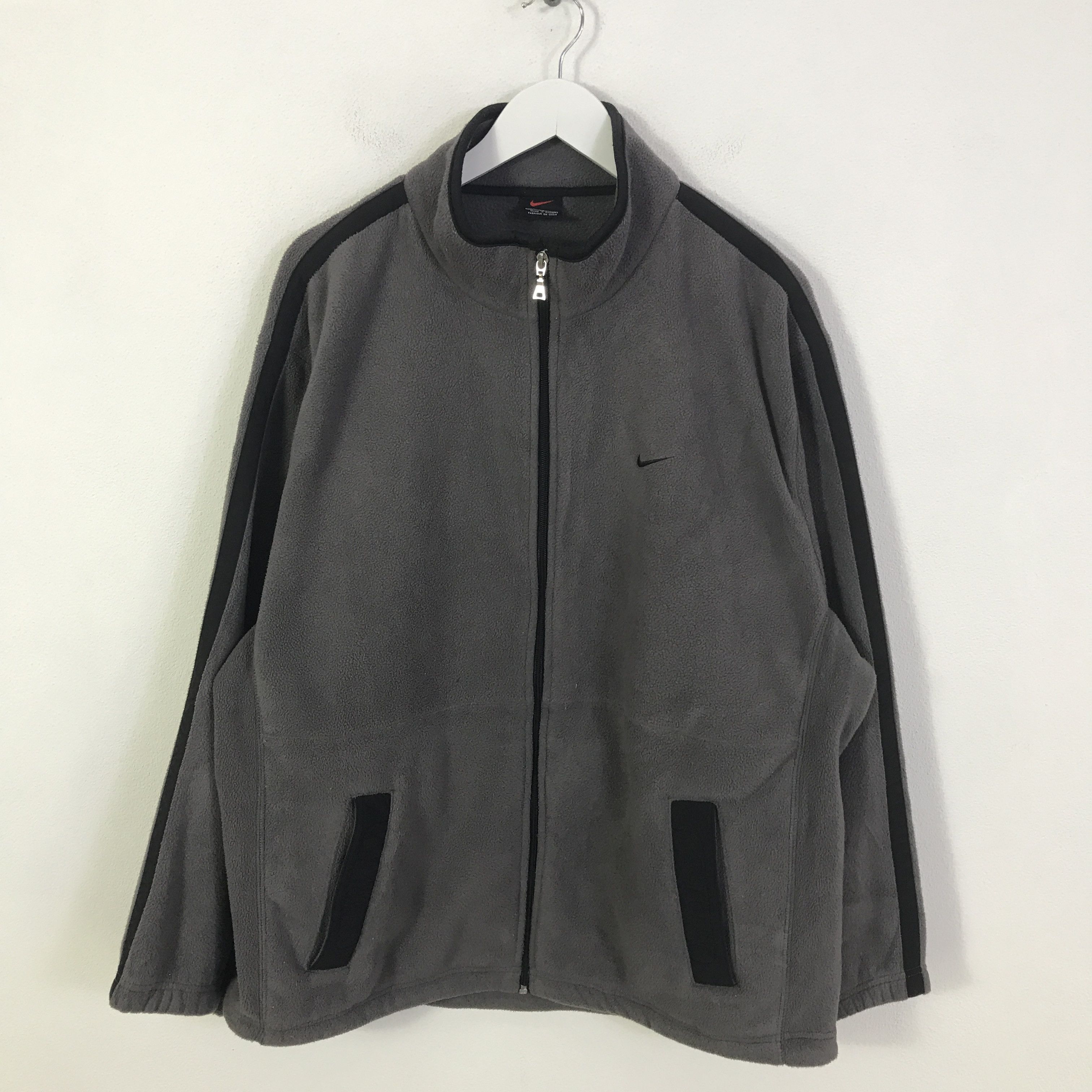 Nike Vintage Nike sports Fleece jacket K99B5 Size US XL / EU 56 / 4 - 1 Thumbnail