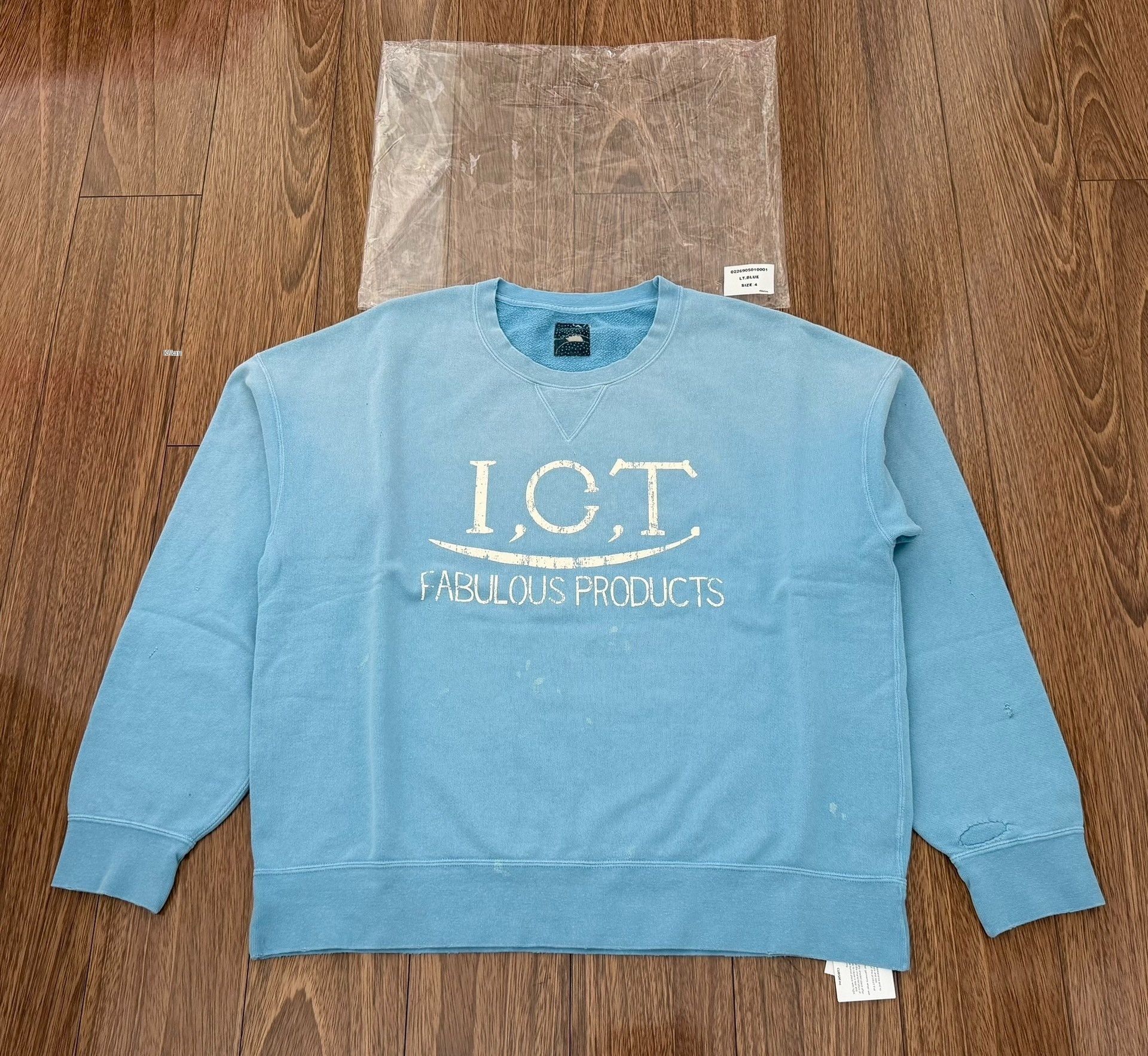 Visvim VISVIM 26SS ICT JUMBO SWEAT L/S Size US XL / EU 56 / 4 - 1 Thumbnail