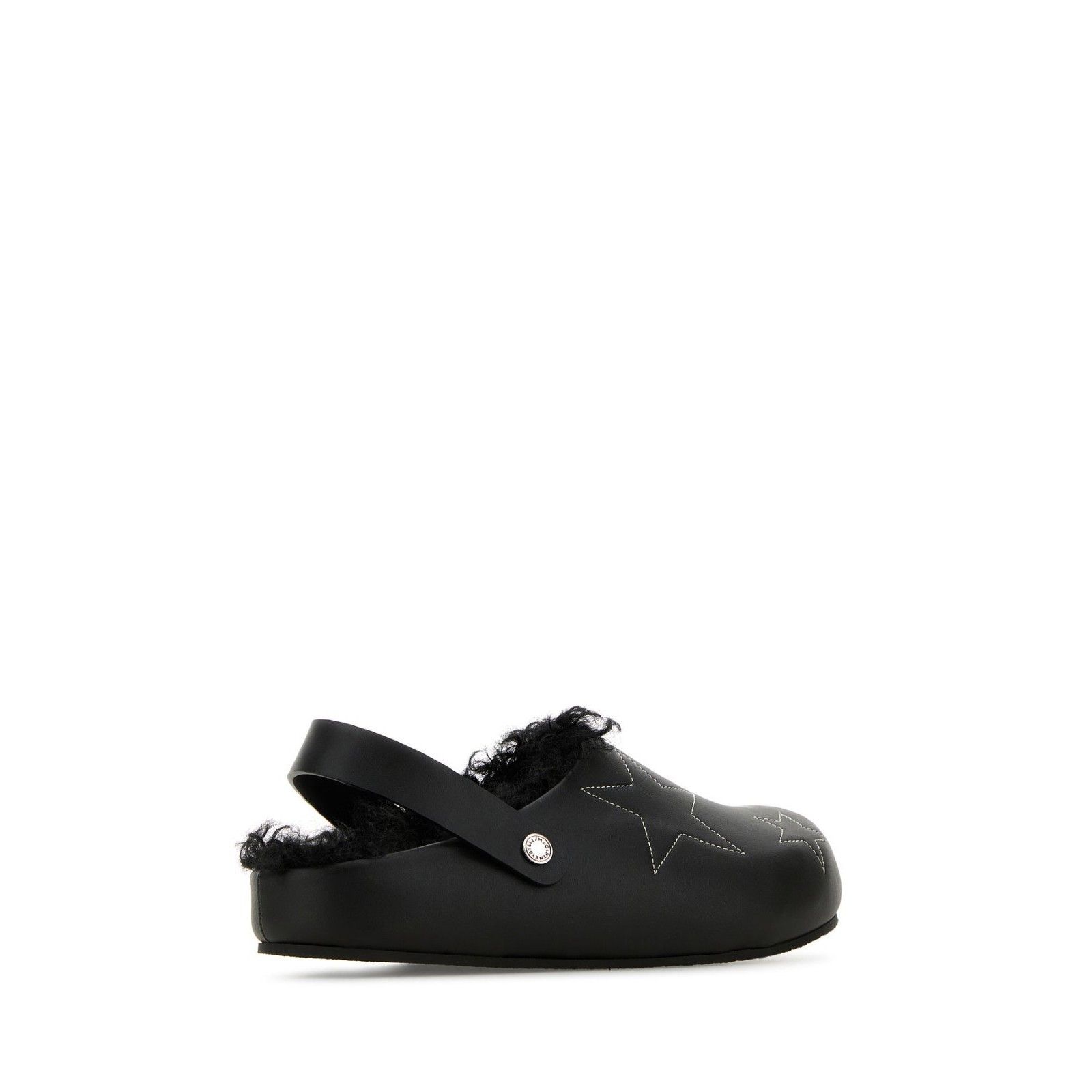 Stella McCartney STELLA MCCARTNEY Elyse Black Alter Mat Slippers New & Authen Size US 8 / IT 38 - 3 Thumbnail