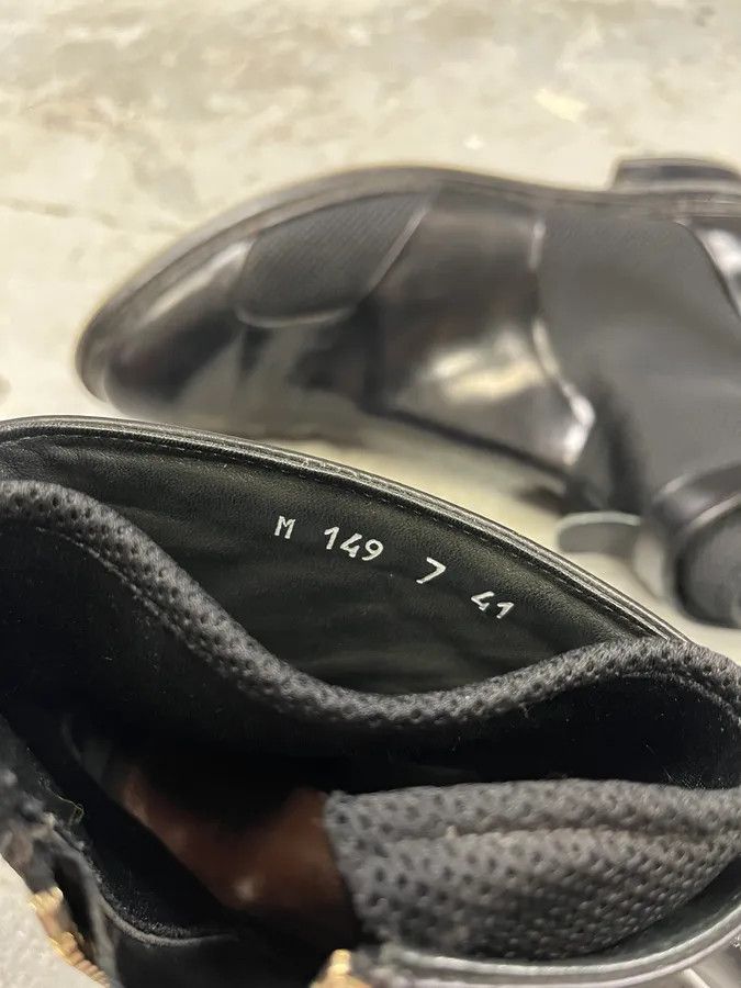 Paul Smith × Vintage Paul Smith Black Leather Hybrid Boots Size US 8 / EU 41 - 9 Thumbnail