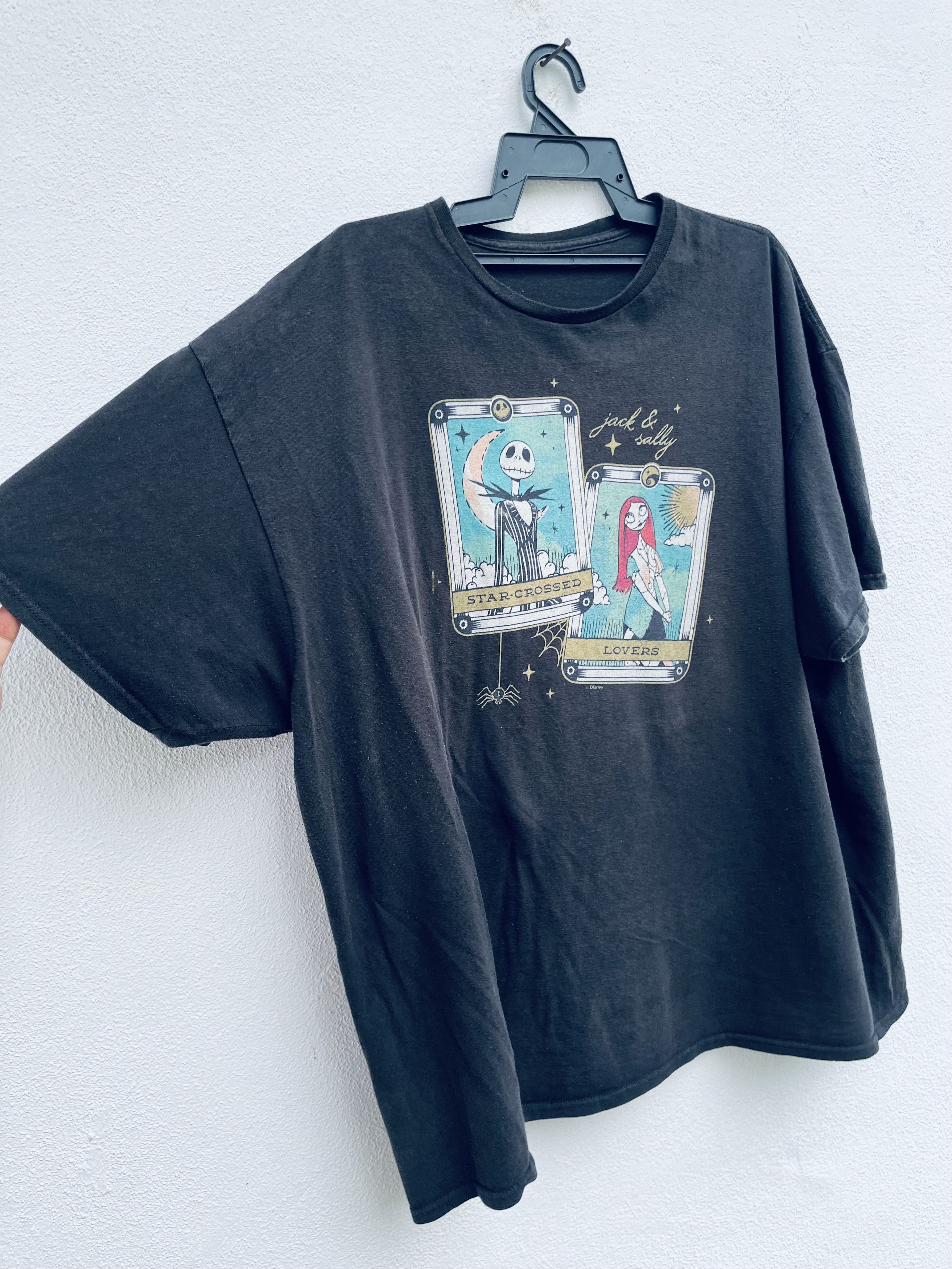 Vintage Vintage Jack & Sally Nightmare Before Christmas Shirt Size US XL / EU 56 / 4 - 4 Thumbnail