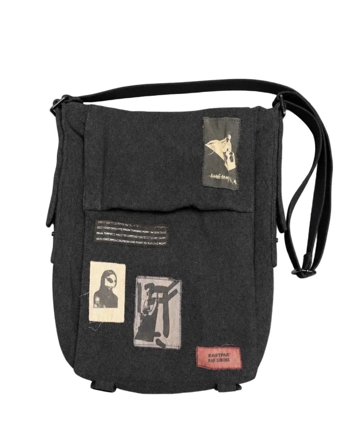 Raf Simons Raf Simons x Eastpak AW08 Patches Messenger Bag | Grailed