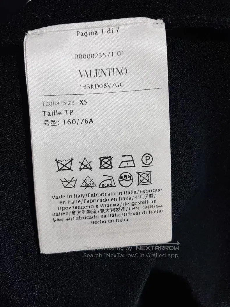 Valentino Valentino V-color-blocked silk wool skirt Size XS / US 0-2 / IT 36-38 - 4 Thumbnail