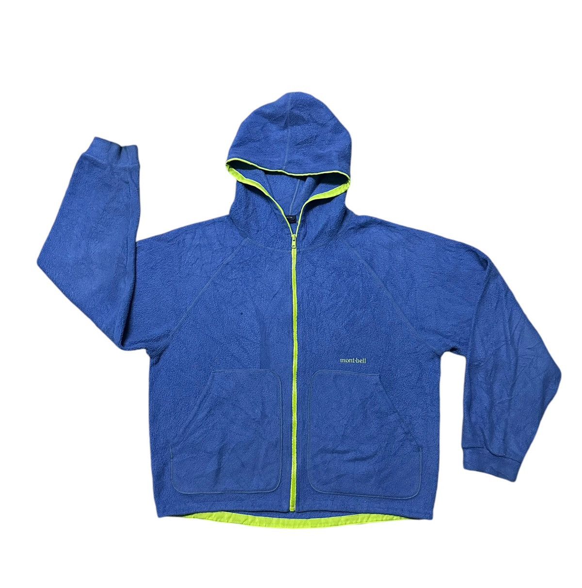 Montbell fleece zipper hoodie