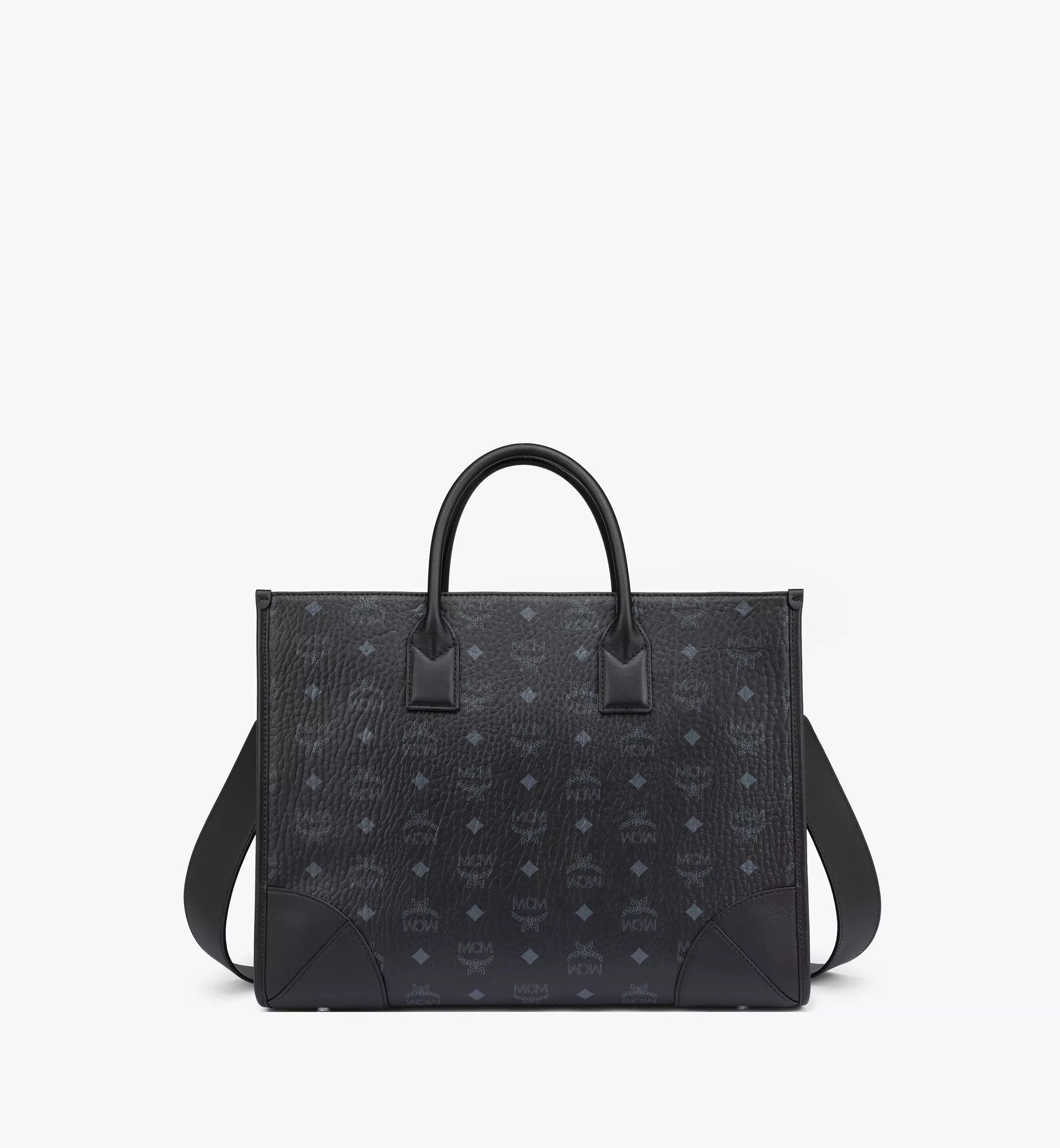 MCM o1mt1gz0625 Unisex Size: OS / Large Tote Bag in Black Size ONE SIZE - 1 Thumbnail