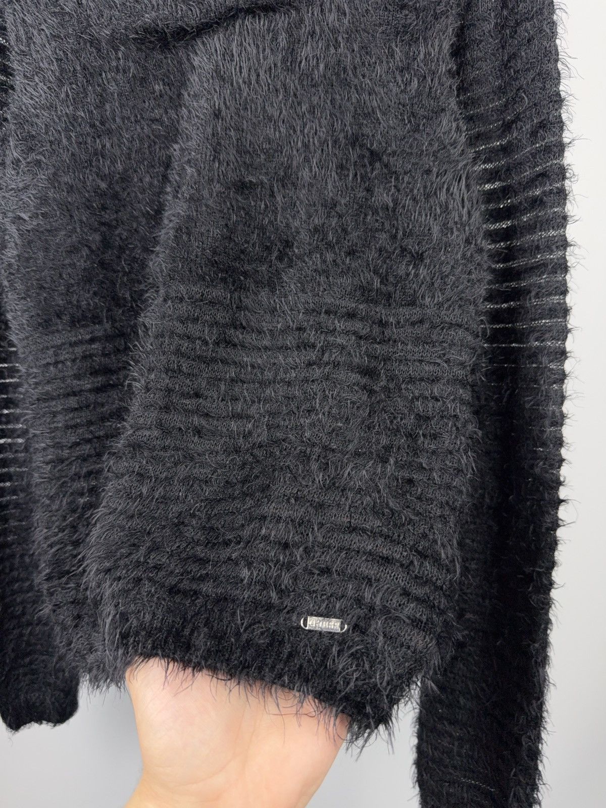 Guess Designer Avant Garde Fluffy Mohair Guess long sleeve seater Size M / US 6-8 / IT 42-44 - 4 Thumbnail