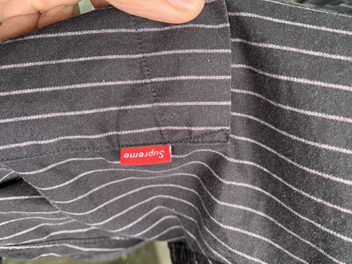 Comme des Garcons SHIRT × Supreme SS14 Pin Stripe Baseball Jersey Size US M / EU 48-50 / 2 - 11 Thumbnail