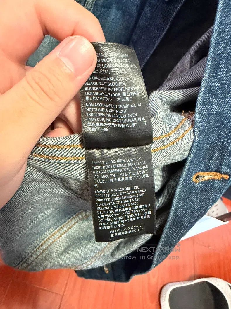 Balenciaga Balenciaga Oversized Washed Denim Shirt Short Sleeve Size US M / EU 48-50 / 2 - 7 Thumbnail