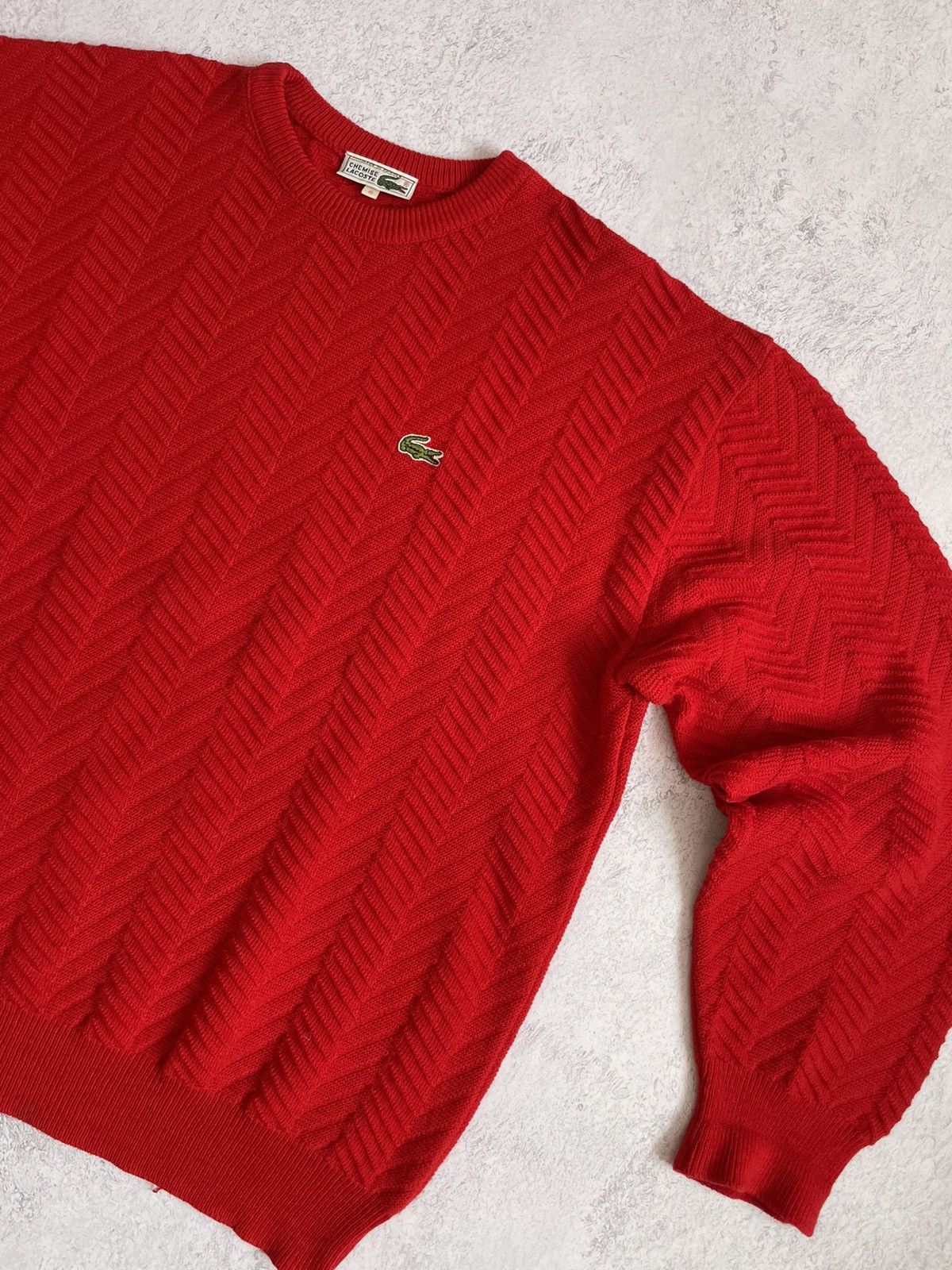 Lacoste Vintage Sweater Chemise Lacoste Small Logo Size US XL / EU 56 / 4 - 2 Thumbnail