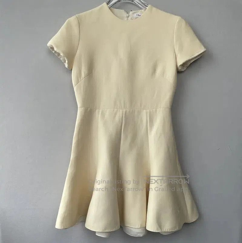 Dior Dior Yellow Women's Dress . Size S / US 4 / IT 40 - 1 Thumbnail
