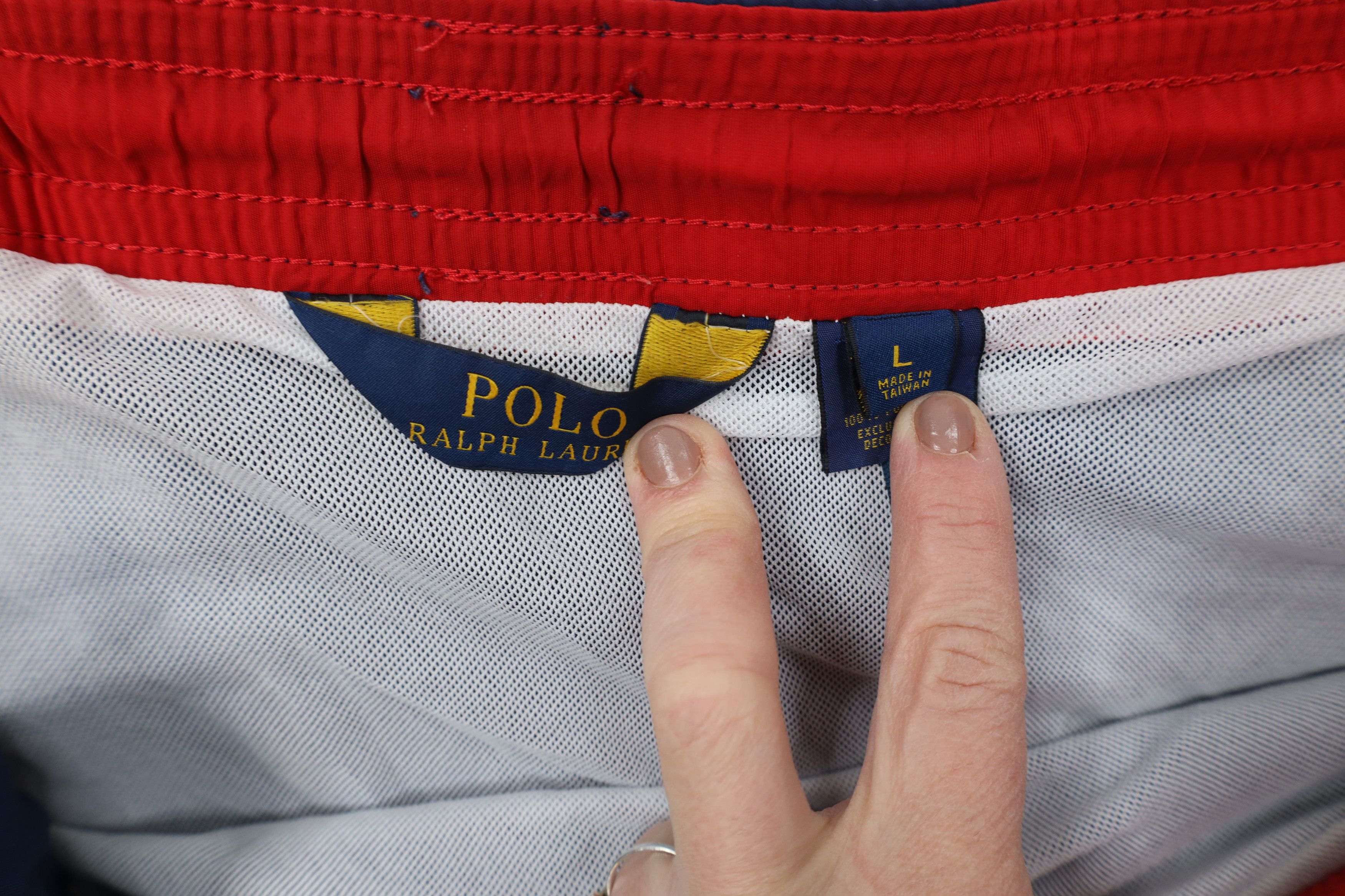 Ralph Lauren Vintage Y2K Ralph Lauren Lined Above Knee Shorts Swim Trunks Size US 34 / EU 50 - 7 Thumbnail