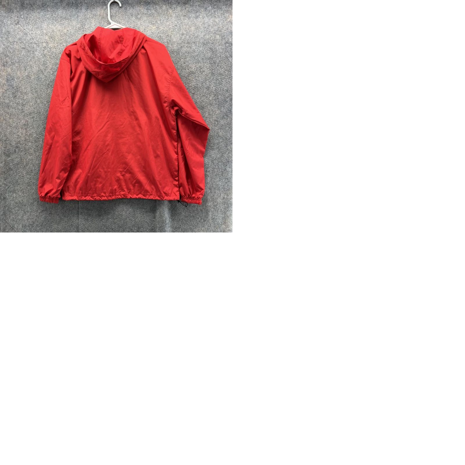 Champion VINTAGE Champion Jacket Anorak Hoodie Windbreaker Red Polyester Pullover Men Small S Regular Logo Winter Fall Spring Summer 40 in Chest Mens Size US S / EU 44-46 / 1 - 9 Thumbnail