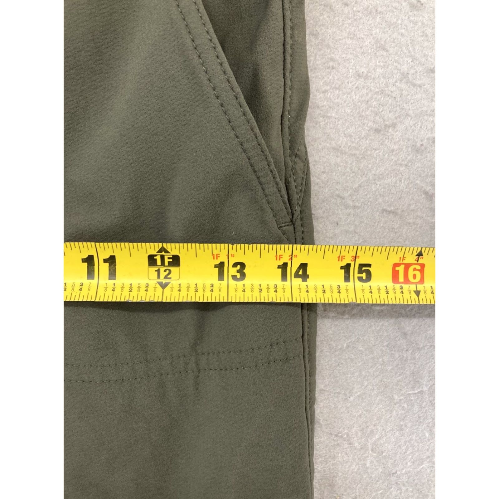 Athleta Athleta Women's Jogger Pants - Green Olive Nylon Spandex, 0, Pockets, Knit, Athletic, Regular | 30in Inseam, Tapered Altered Fit Size 25" / US 0 / IT 36 - 7 Thumbnail