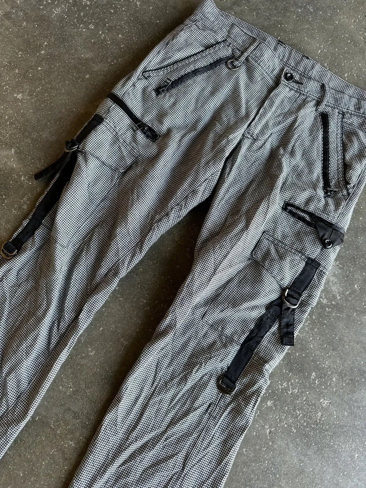 Matsuda VINTAGE HIDEWAYS NICOLE JAPAN BONDAGE PUNK RUSTY CARGO PANTS Size US 30 / EU 46 - 4 Thumbnail