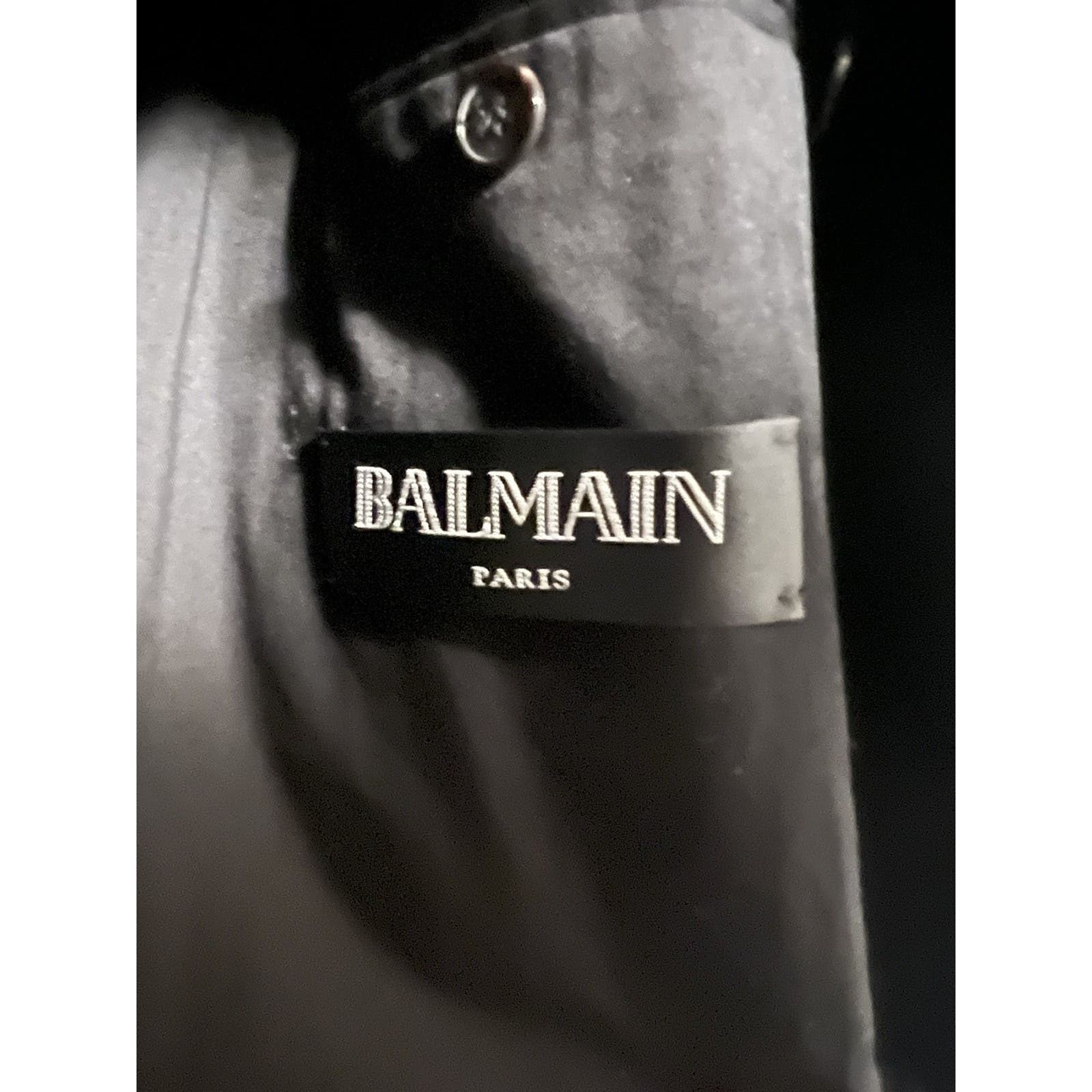 Balmain Balmain Classic Double-Breasted Coat Size US M / EU 48-50 / 2 - 12 Thumbnail