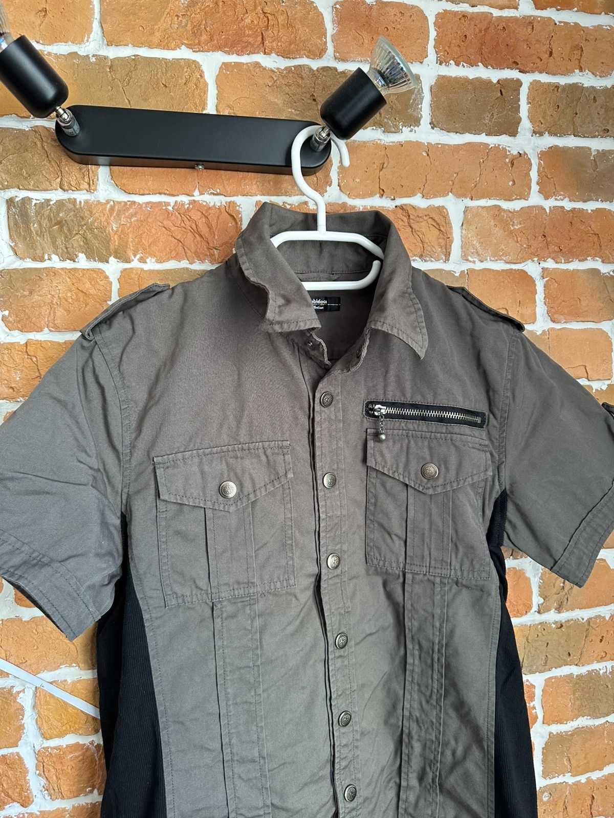 Japanese Brand Doublefocus Japanese Brand Spectrum Punk Style Polo Tee Size US M / EU 48-50 / 2 - 3 Thumbnail