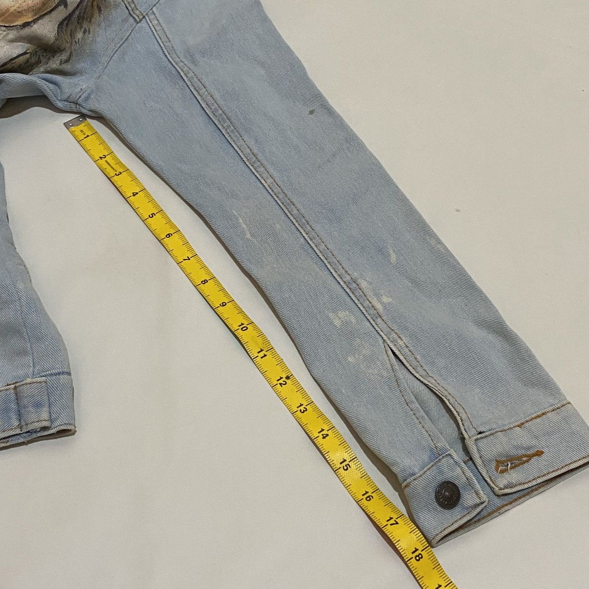 Levi's Levi's Jacket Denim Unisex Hand Painting Owl Head Size US M / EU 48-50 / 2 - 15 Thumbnail