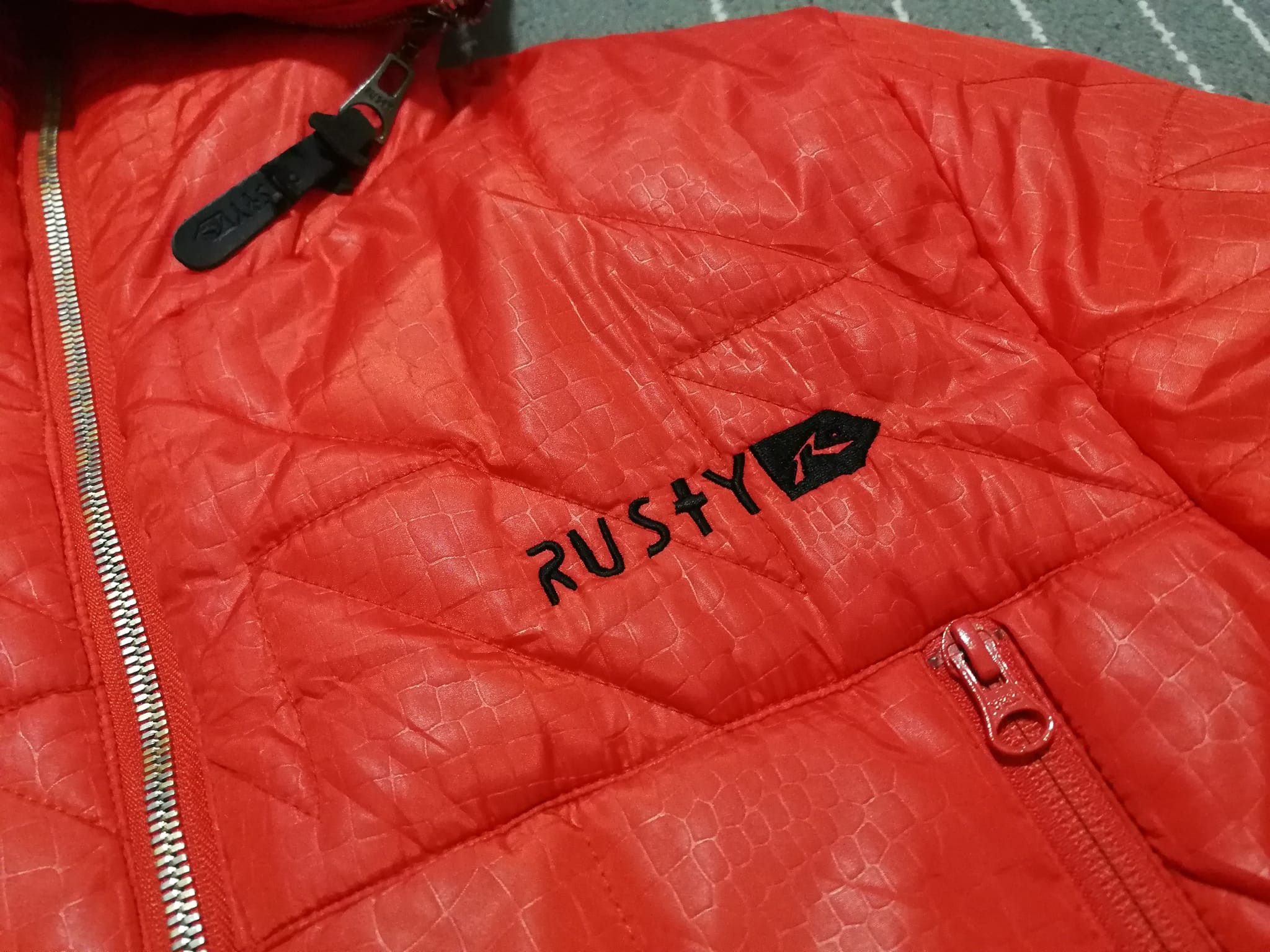 Rusty RUSTY surf full Zippers puffer jacket L Size US M / EU 48-50 / 2 - 3 Thumbnail