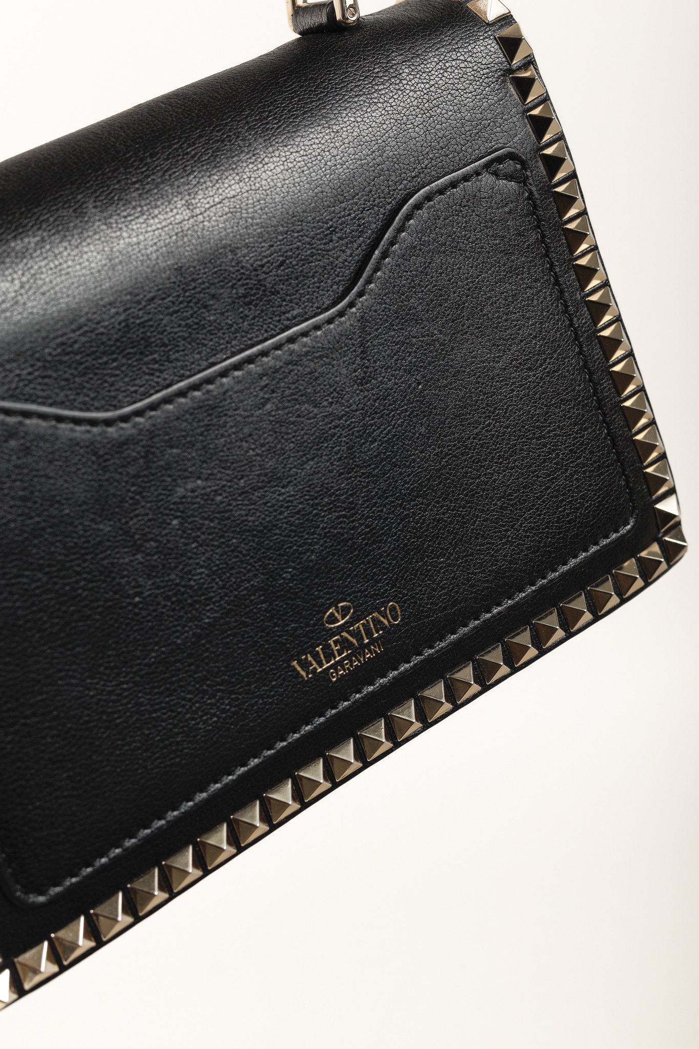 Valentino Valentino Garavani No Limit Nero Rockstud Leather Bag Size ONE SIZE - 10 Thumbnail