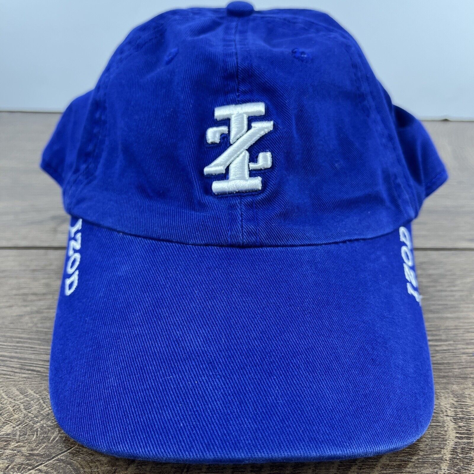 Izod IZOD Hat Izod Blue Hat Adjustable Adult Size Hat Cap Size ONE SIZE - 2 Thumbnail