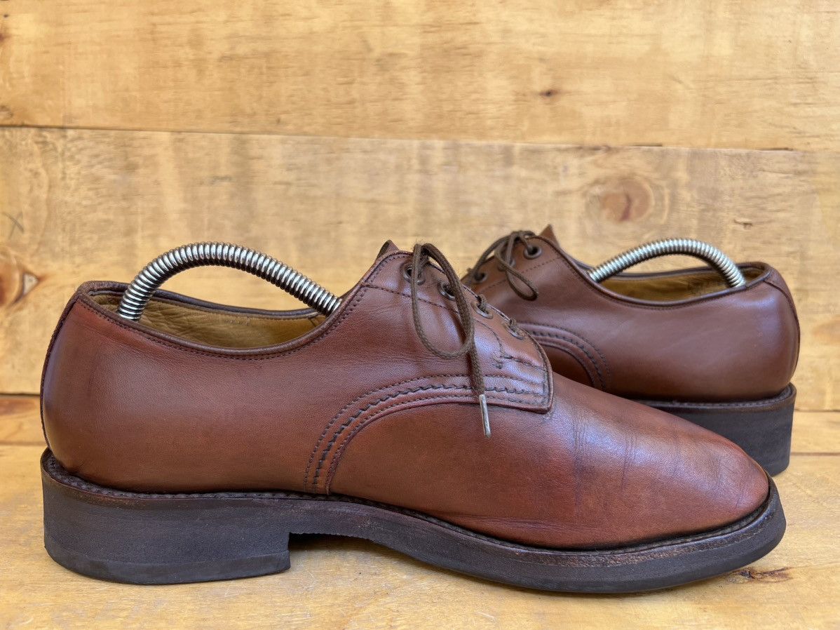Tricker's Trickers Bench Made Brown Leather Men’s Derby Dress shoes Size US 8 / EU 41 - 7 Thumbnail